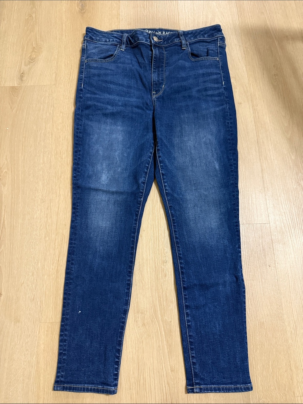 American Eagle Outfitters Dark Blue Skinny Jeans